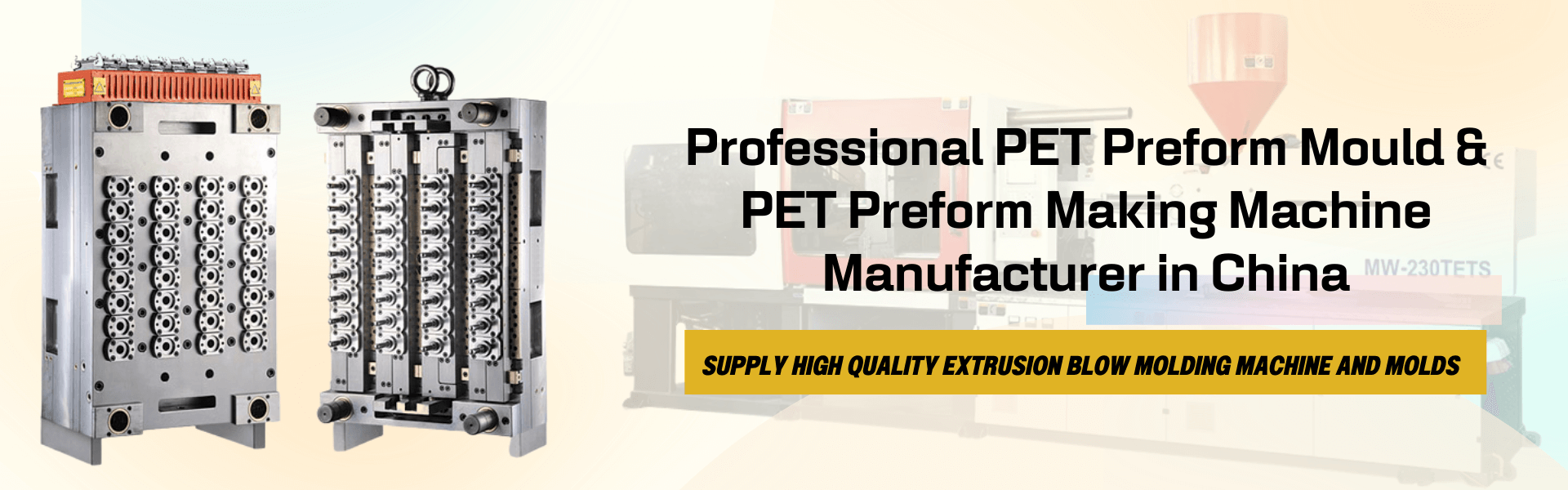 Professional PET Preform Mould & PET Preform Making Machine Manufacturer
