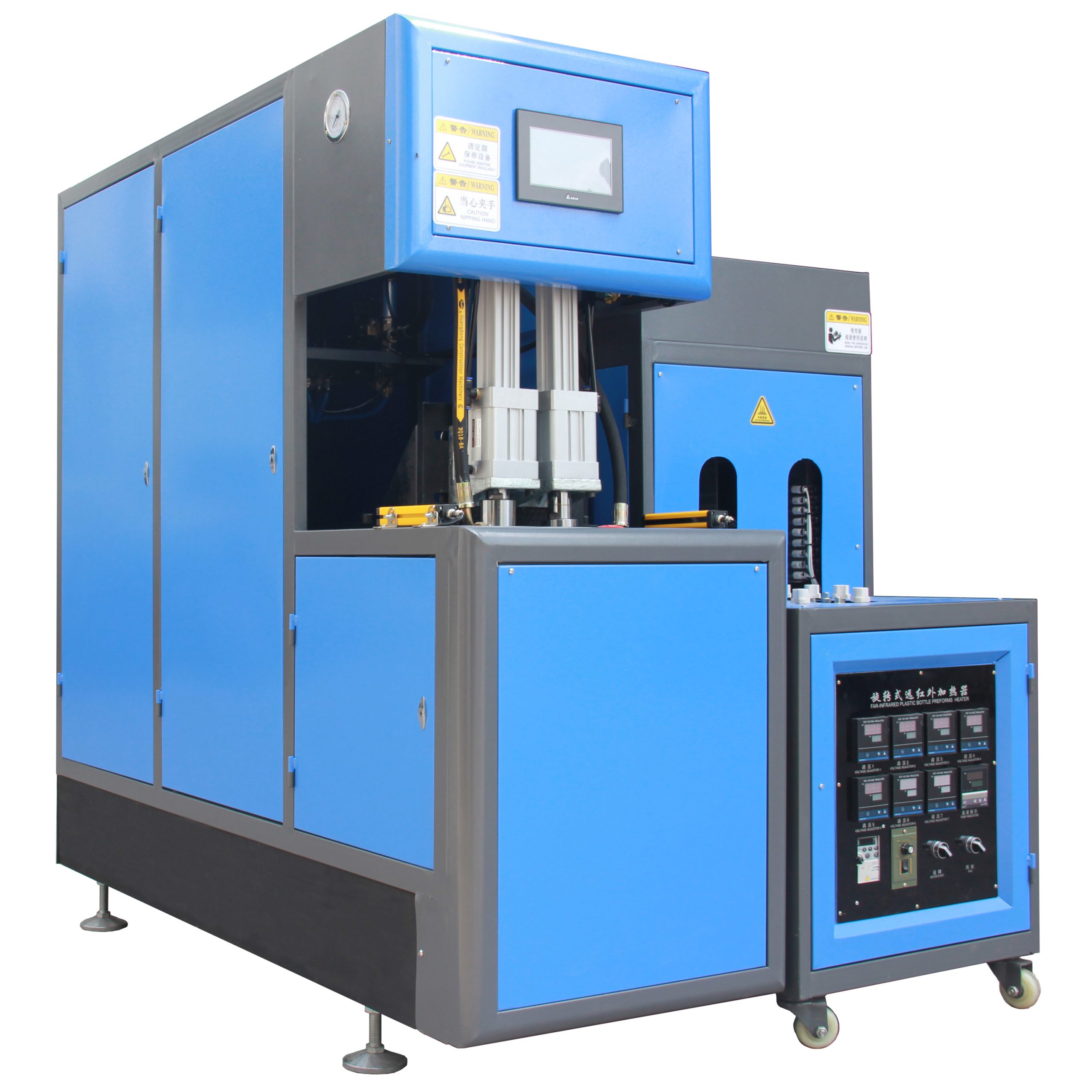 semi auto bottle making machine