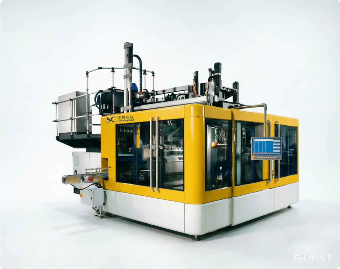 Extrusion blow molding machine (4)
