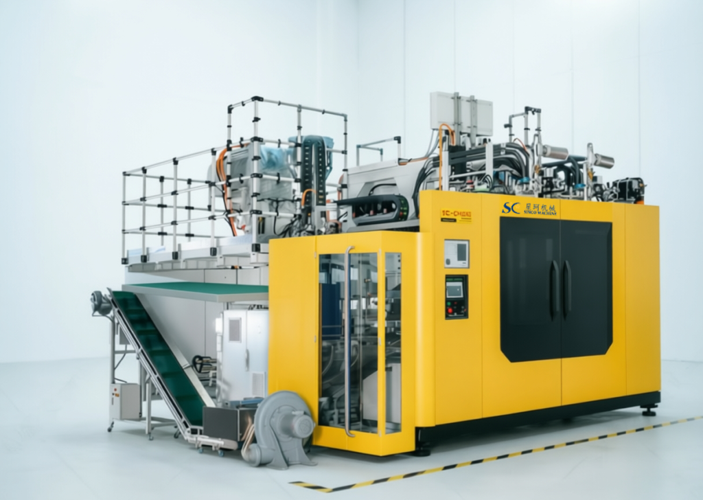 Extrusion blow molding machine 5 1