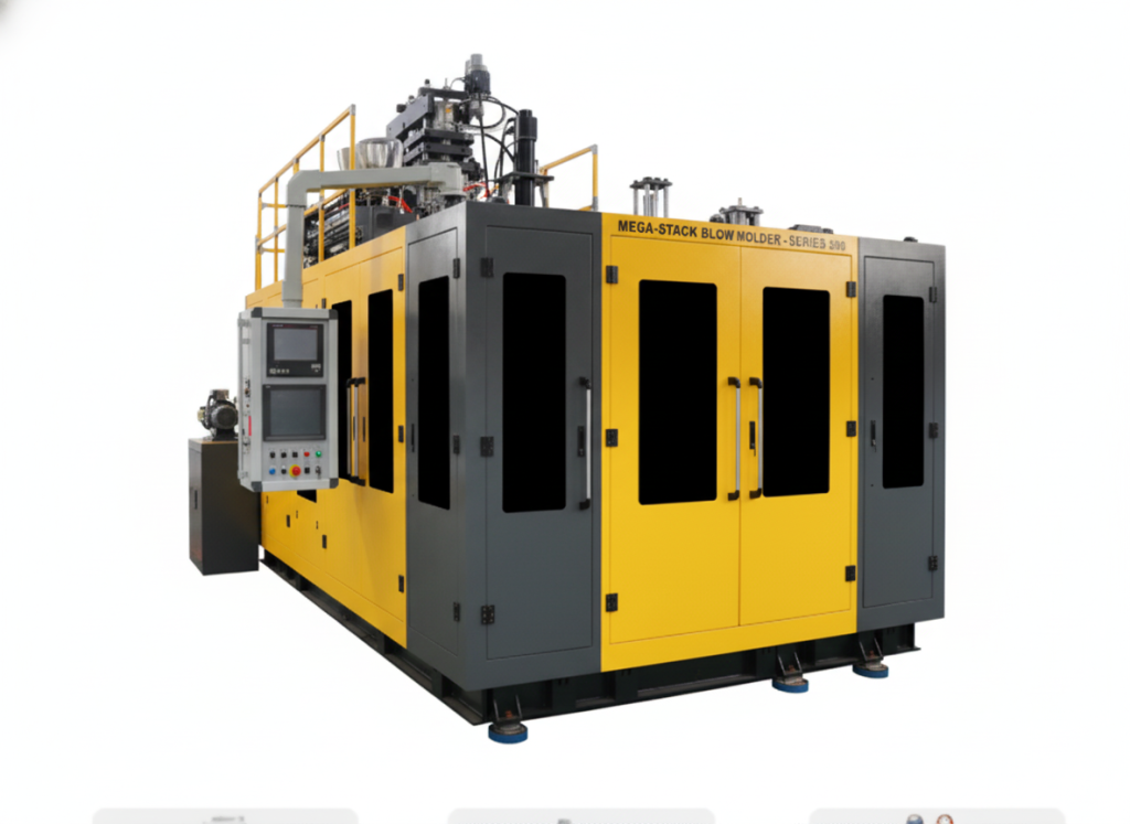 extrusion blow molding machine 9